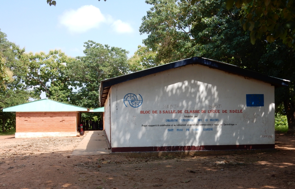 School building in Ndélé